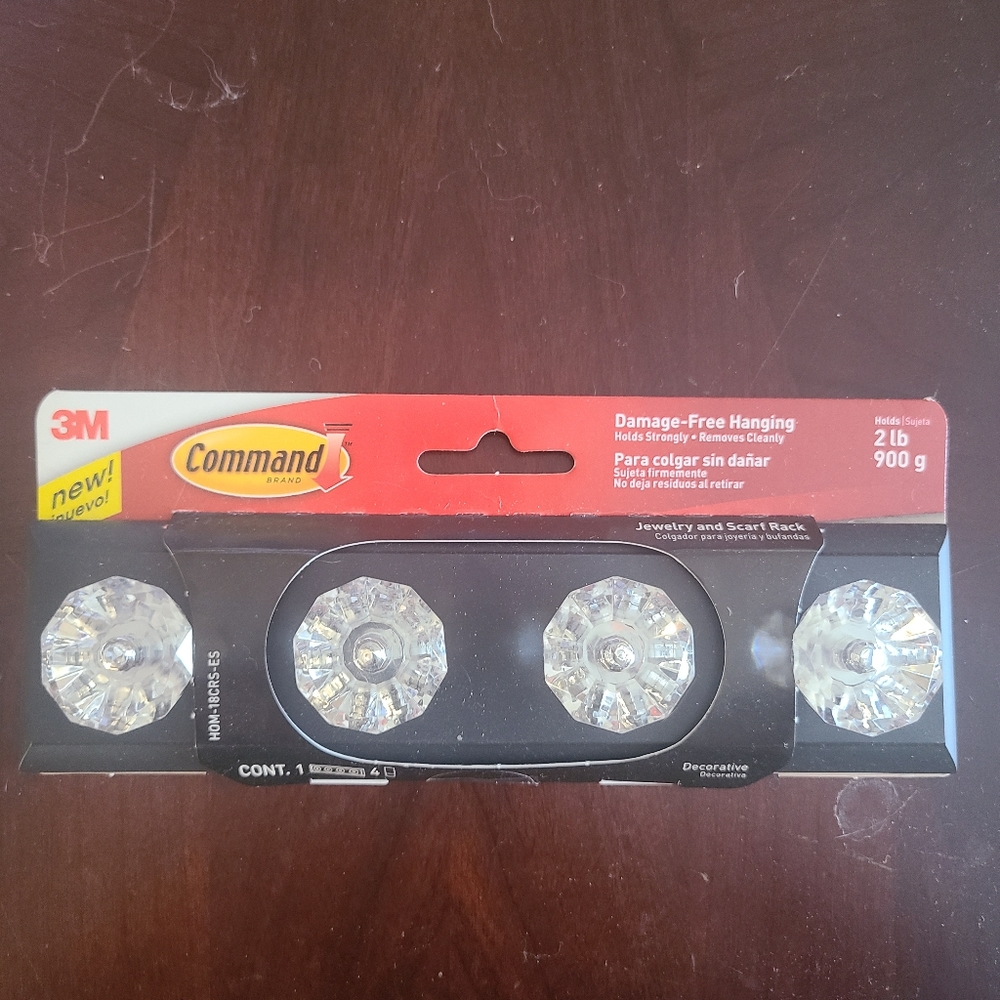 3m Command Jewelry and Scarf Rack